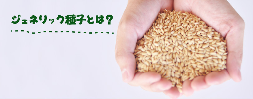 ジェネリック種子とは？